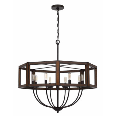 Renton 8 Light Large Chandelier by Cal - FX-3761-8