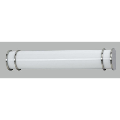Elizabeth 2 Light Vanity Light 15.4 Inch Wide by Cal - LA-197S-BS