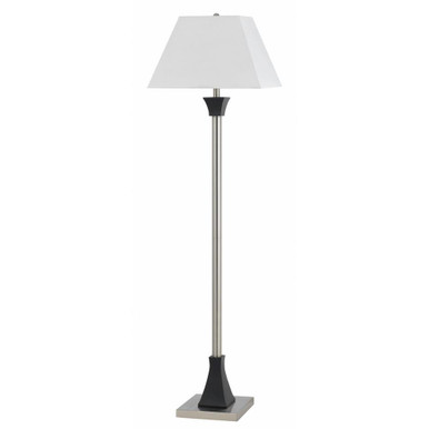 Hotel 1 Light Floor Lamp 60 Inches Tall and 12 Inches Wide by Cal  - LA-8021FL-1-BS