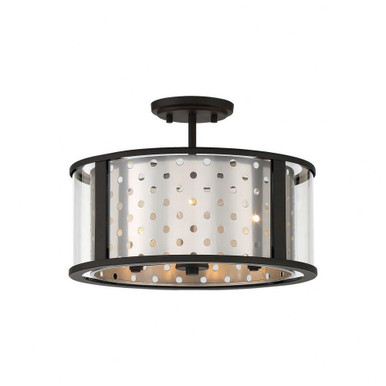 Grado 3 Light Semi Flush Mount by Eurofase - 39415