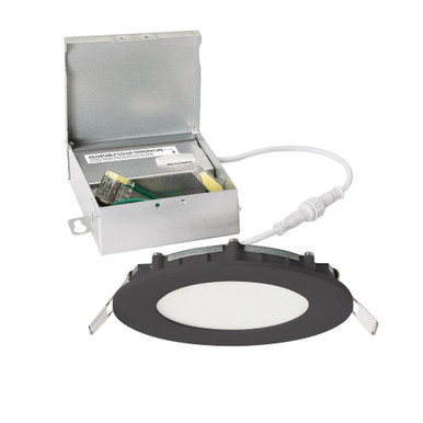 Tuck 10W 1 LED 5 Inch Wide Flush Mount by AFX - TUCF04LAJD1BK