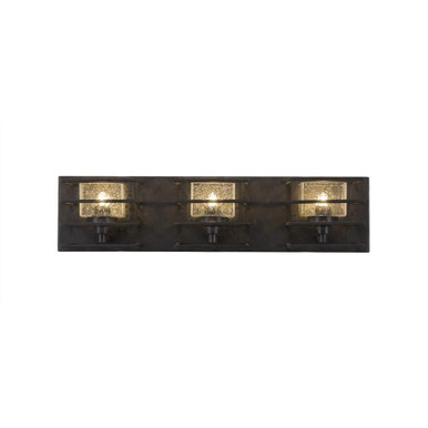 Sky Loft 3 Light Vanity Light by Toltec - 1103-DG