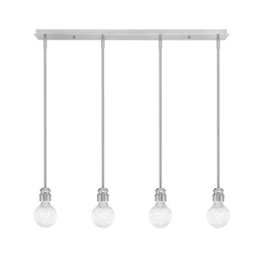 Edge 16W 4 LED Linear Pendant by Toltec - 1156-BN-LED45C