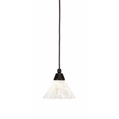 Any 1 Light Small Pendant 6.75 Inch Tall by Toltec 22-DG-7195 - 22-DG-7195