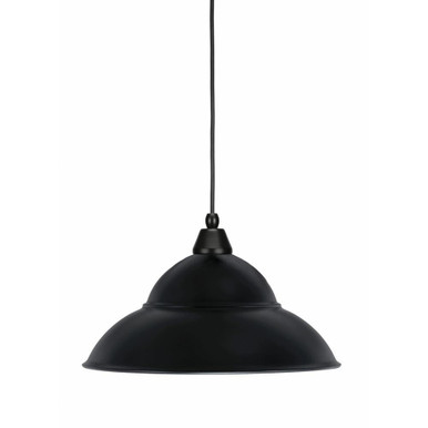 Any 1 Light Steel Large Pendant 8.5 Inch Tall by Toltec - 22-MB-429