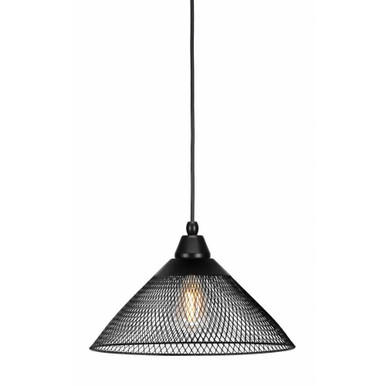 Cord 1 Light Medium Pendant by Toltec - 22-MB-808-LED18C