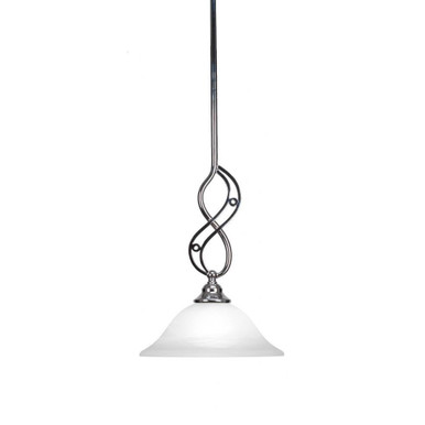 Jazz 1 Light Medium Pendant 16.25 Inch Tall by Toltec - 232-CH-520