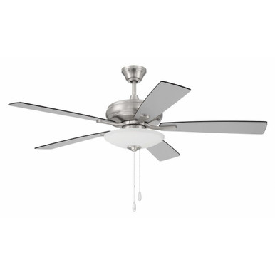 Eos 5 Blade Ceiling Fan with Light Kit 52 Inches Wide by Craftmade - ECF111