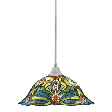 Any 1 Light Stem Large Pendant 19 Inch Wide by Toltec - 26-BN-990