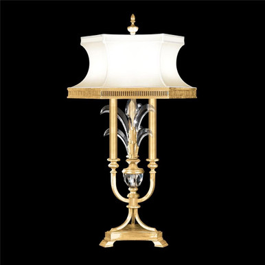 Beveled Arcs Three Light Table Lamp by Fine Art - 738210