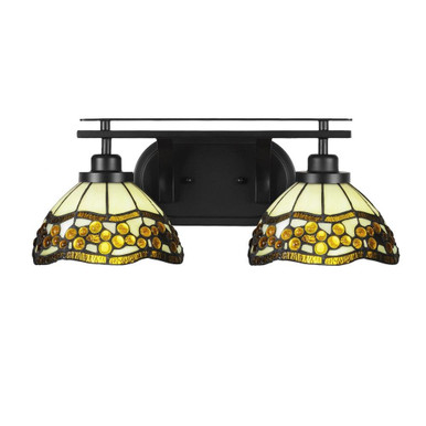 Odyssey 2 Light Vanity Light 18 Inch Length by Toltec - 2612-MB-9975