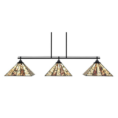 Odyssey 3 Light Oversized Island Pendant by Toltec - 2643-MB-956