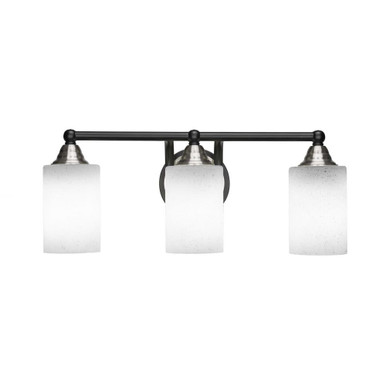 Paramount 3 Light Vanity Light 20.5 Inch Wide by Toltec - 3423-MBBN-310