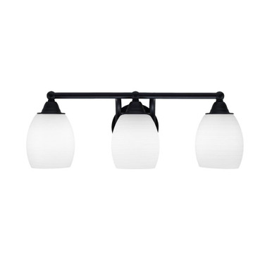 Paramount 3 Light Vanity Light 21.25 In Length by Toltec - 3423-MB-615