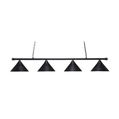 Oxford 4 Light Billiard/Island 12 x 14 Inch by Toltec 374-MB-420 - 374-MB-420