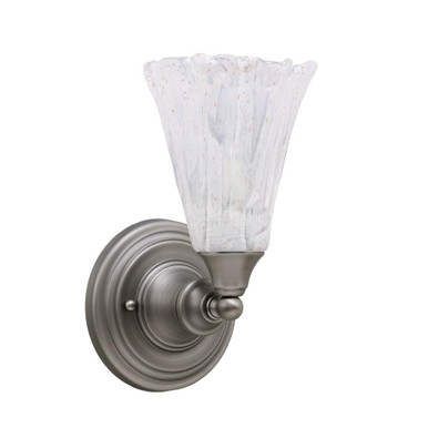 1 Light Wall Sconce 10.75 Inch Tall by Toltec - 40-BN-729