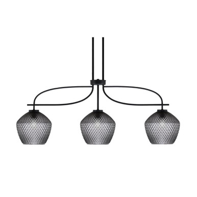 Cavella 3 Light Small Island Pendant 41.5 Inch Length by Toltec - 3936-MB-4922
