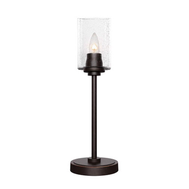 Luna 1 Light Table Lamp 17.5 x 5.5 Inches by Toltec 53-DG-300