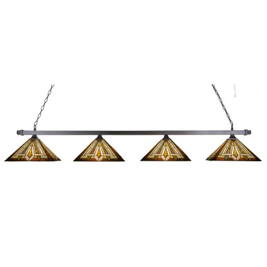 Square 4 Light Medium Pendant by Toltec - 404-MB-959