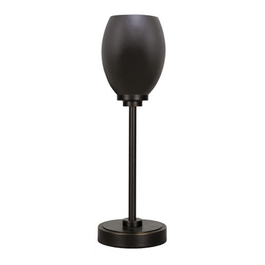 Luna 1 Light Table Lamp 17.26 Inches Tall and 5.5 Inches Wide by Toltec - 53-DG-426