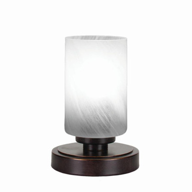 Luna 1 Light Accent Table Lamp 5.5 Inches Wide by 8 Inches High by Toltec  - 51-DG-3001