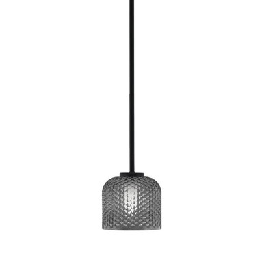 Sandia 1 Light Stem Mini Pendant 6 x 7 Inches Wide by Toltec - 6201-MB-4612