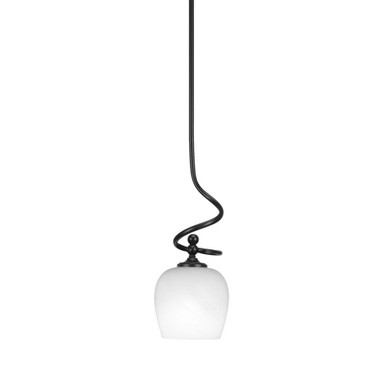 Capri 1 Light Mini Pendant In 15.6 x 5.75 Inches by Toltec  - 901-MB-4811