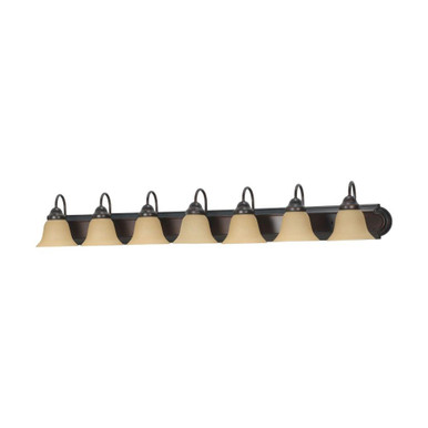 Ballerina 7 Light Vanity Light by Nuvo 60/291 - 60/1268