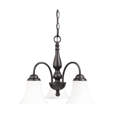Dupont Three Light Chandelier by Nuvo  - 60/1841