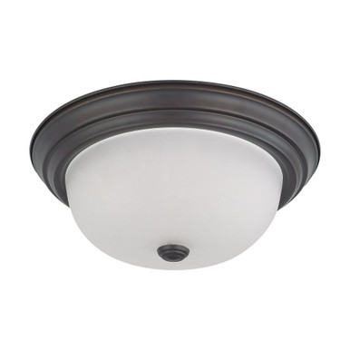 2 Light 13.125 Inch Wide Flush Mount by Nuvo 60/3146 - 60/3146