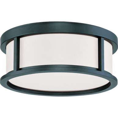 Odeon 2 Light 13.13 Inch Wide Flush Mount by Nuvo - 60/2981
