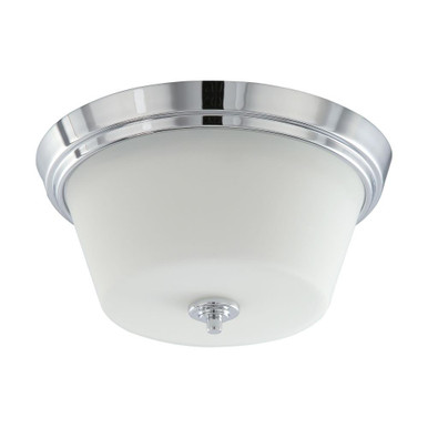 Bento 2 Light 13 Inch Wide Flush Mount by Nuvo - 60/4088