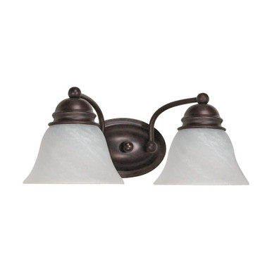 Empire 2 Light Vanity Light by Nuvo 60/345