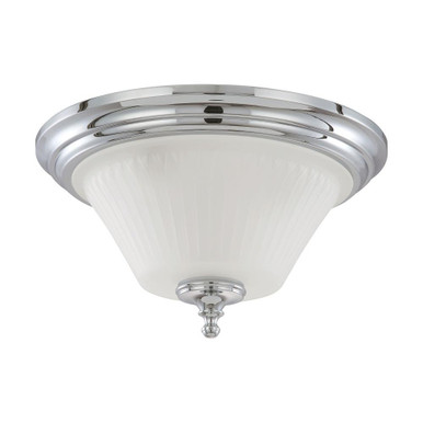 Teller 3 Light 15 Inch Wide Flush Mount by Nuvo - 60/4272