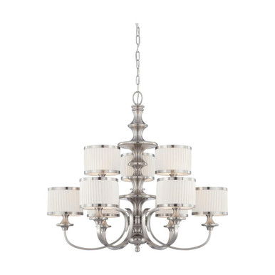 Candice 9 Light Oversized Chandelier by Nuvo - 60/4739