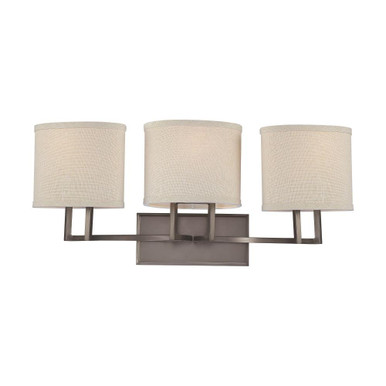 Gemini 3 Light Vanity Light by Nuvo - 60/4853