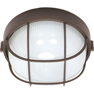 Dillard 1 Light Outdoor Fush Mount 10 Inch Wide by Nuvo - 60/519