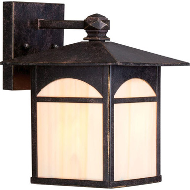 Canyon 1 Light Outdoor Wall Lantern 10.13 Inch Tall by Nuvo - 60/5651