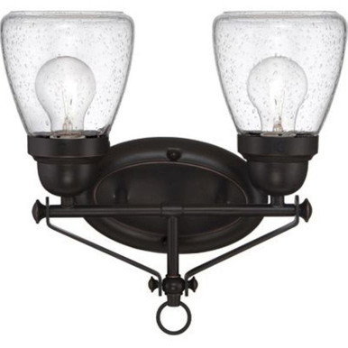 Laurel 2 Light Vanity Light by Nuvo - 60/5542