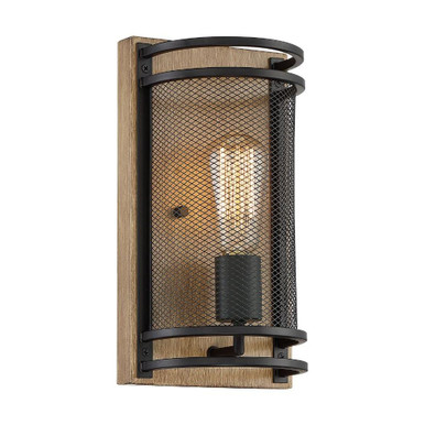 Atelier 1 Light Wall Sconce by Nuvo - 60/7261