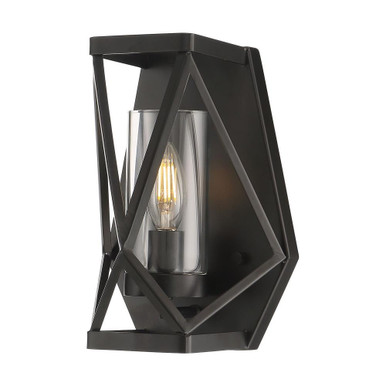 Zemi 1 Light Wall Sconce by Nuvo - 60/7301