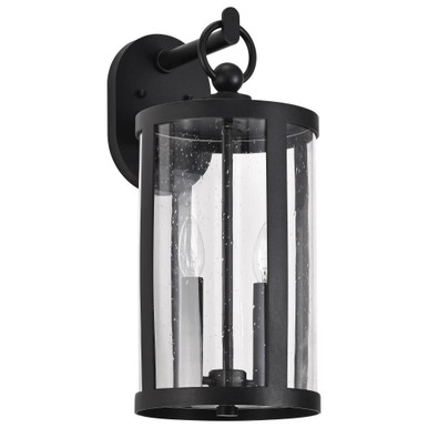 Broadstone 2 Light Outdoor Wall Lantern 12.36 Inch Tallby Nuvo - 60/8112