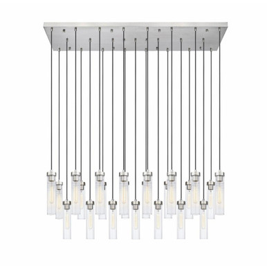 Beau 23 Light Linear Chandelier 12.75 x 18 Inches Wide by Z-Lite - 740P-23L