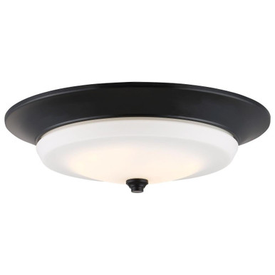 20W 1 LED 15 Inch Wide Flush Mount with Battery Backup Ready by Nuvo 62/972 - 62/972
