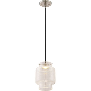 Del 12W One LED Light Small Pendant by Nuvo - 62/878