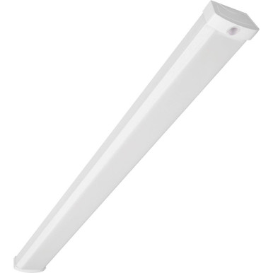 40W 1 LED 3000K 5.5 Inch Wide Wrap Flush Mount with Motion Sensor by Nuvo - 65/1096