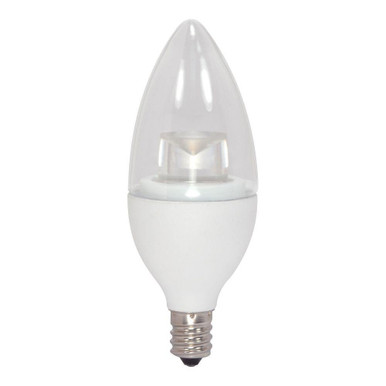 Accessory 4.5W 3000K B11 LED Candelabra Base Lamp 1.38 Inches Wide by Nuvo - S8952