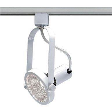 One Light Gimbal Ring Track Head 5 In Wide by 6.25 In High by Nuvo TH224