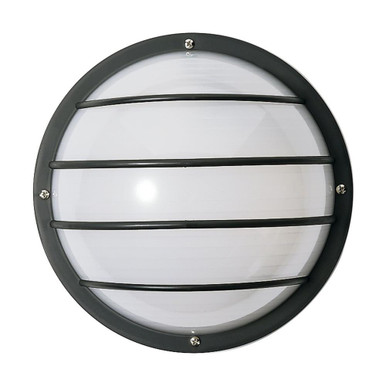 1 Light Round Cage Outdoor Wall Mount by Nuvo - SF77/859