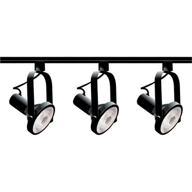 Three Light Gimbal Ring Track Kit 1.5 In Wide by 36 In High by Nuvo - TK317